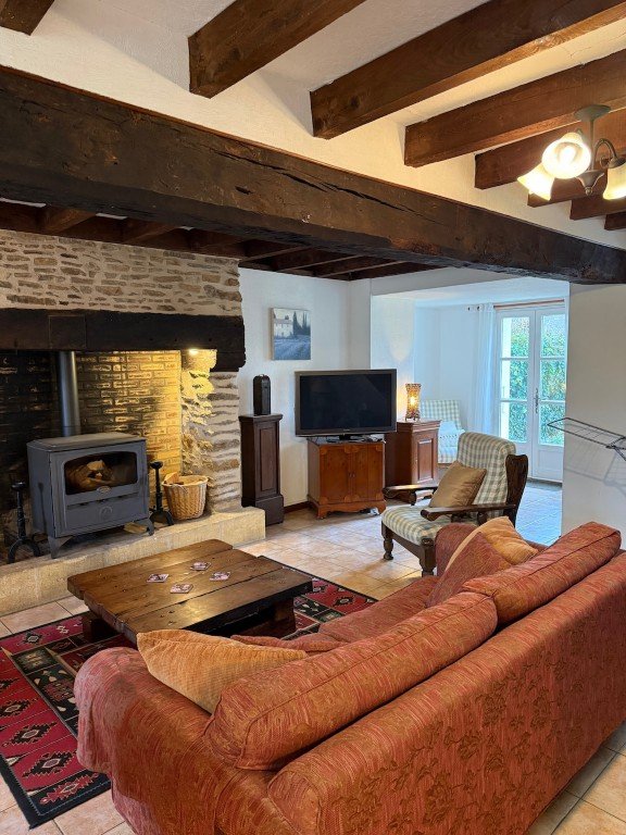 Rêves au Soleil - Lavande gîte - comfortable living area